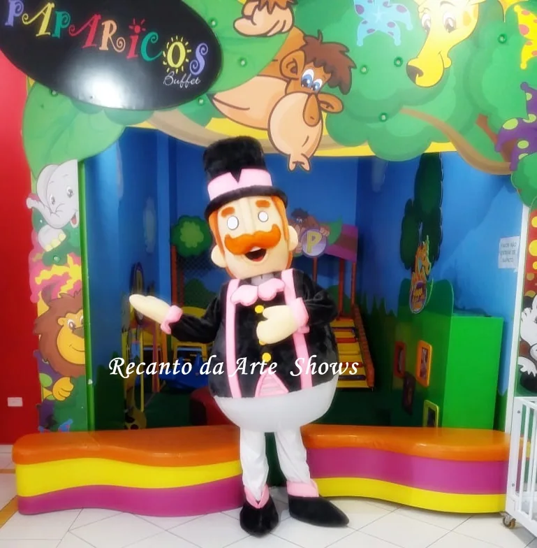 Personagem inspirado no Mundo Bita em festa infantil